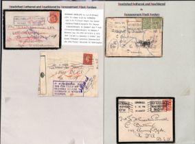 Boer War/WW1/WW2. 1889-1944 Covers including 1899-1901 official War Office or C. in C. envelopes