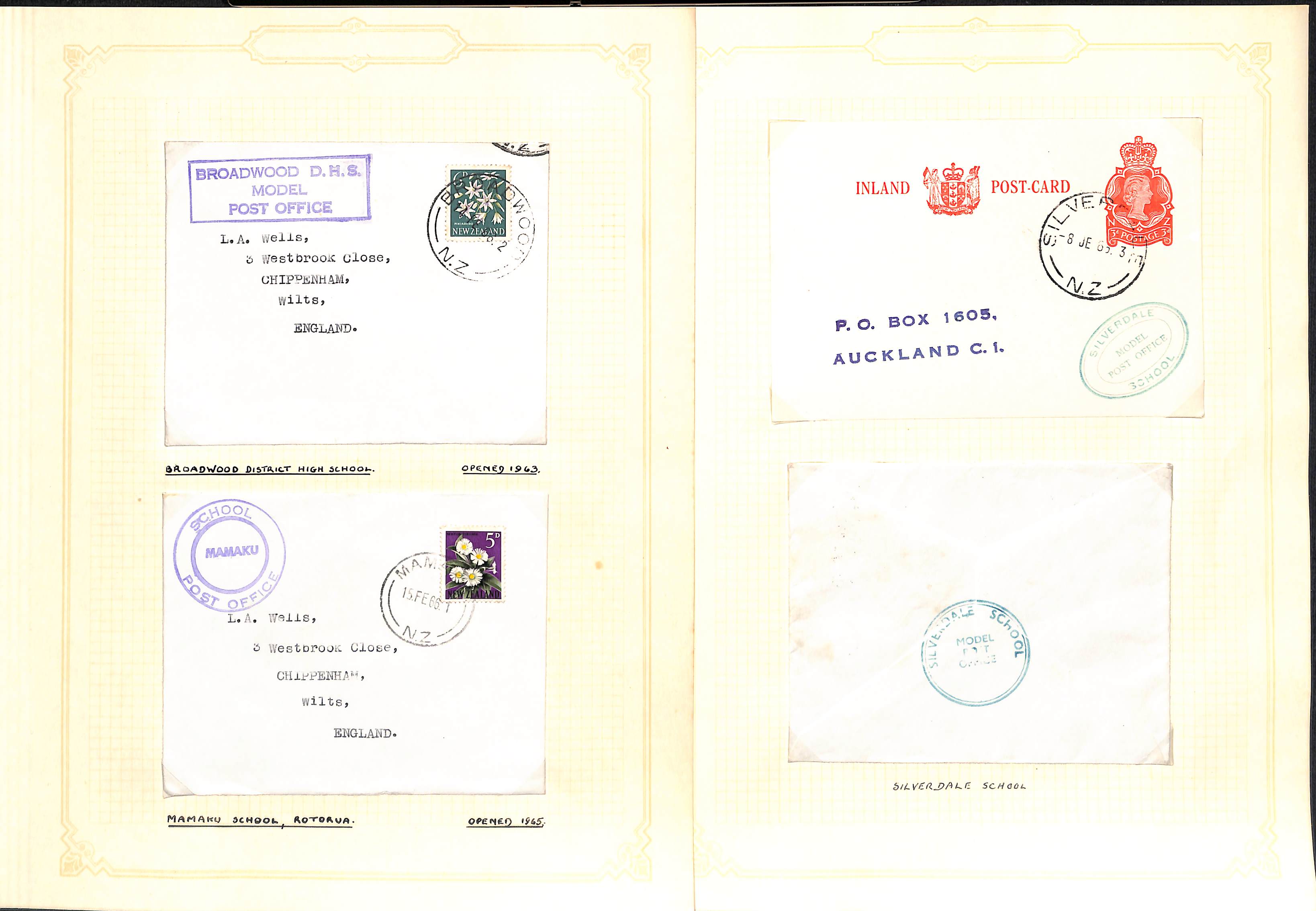 Cancellations. QV-QEII Covers and cards (87), stamps and pieces (c.120) including 1867 cover from - Image 34 of 39