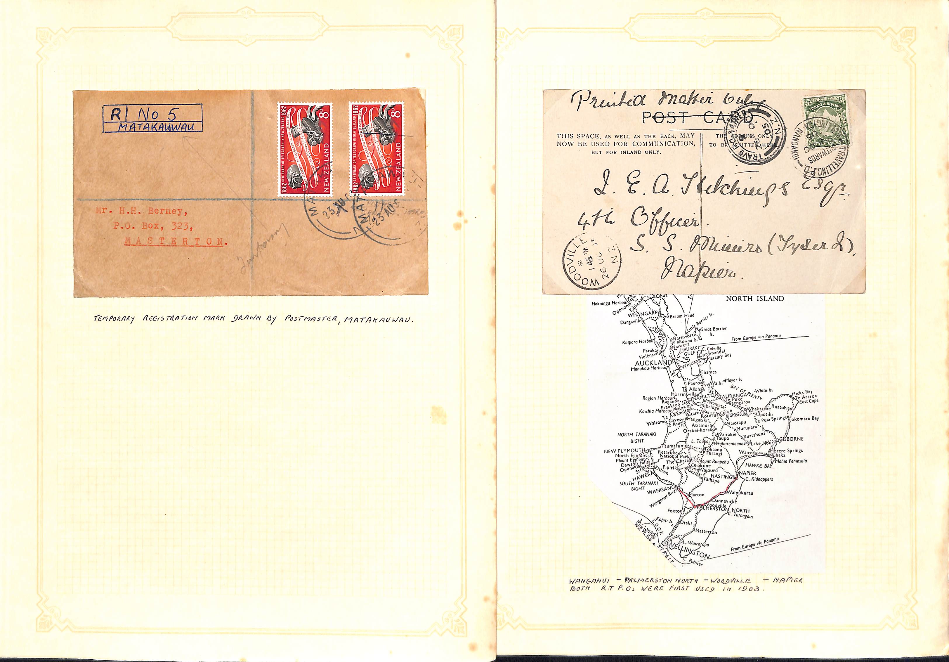 Cancellations. QV-QEII Covers and cards (87), stamps and pieces (c.120) including 1867 cover from - Image 19 of 39