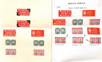 Booklets. 1927-51 Booklets, booklet panes and stamps, including the exploded covers and