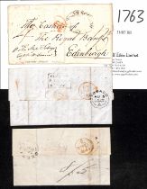 1811-49 Entire letters to G.B, comprising 1811 letter endorsed "P. The Ship Tobago Captn M. Lewin"