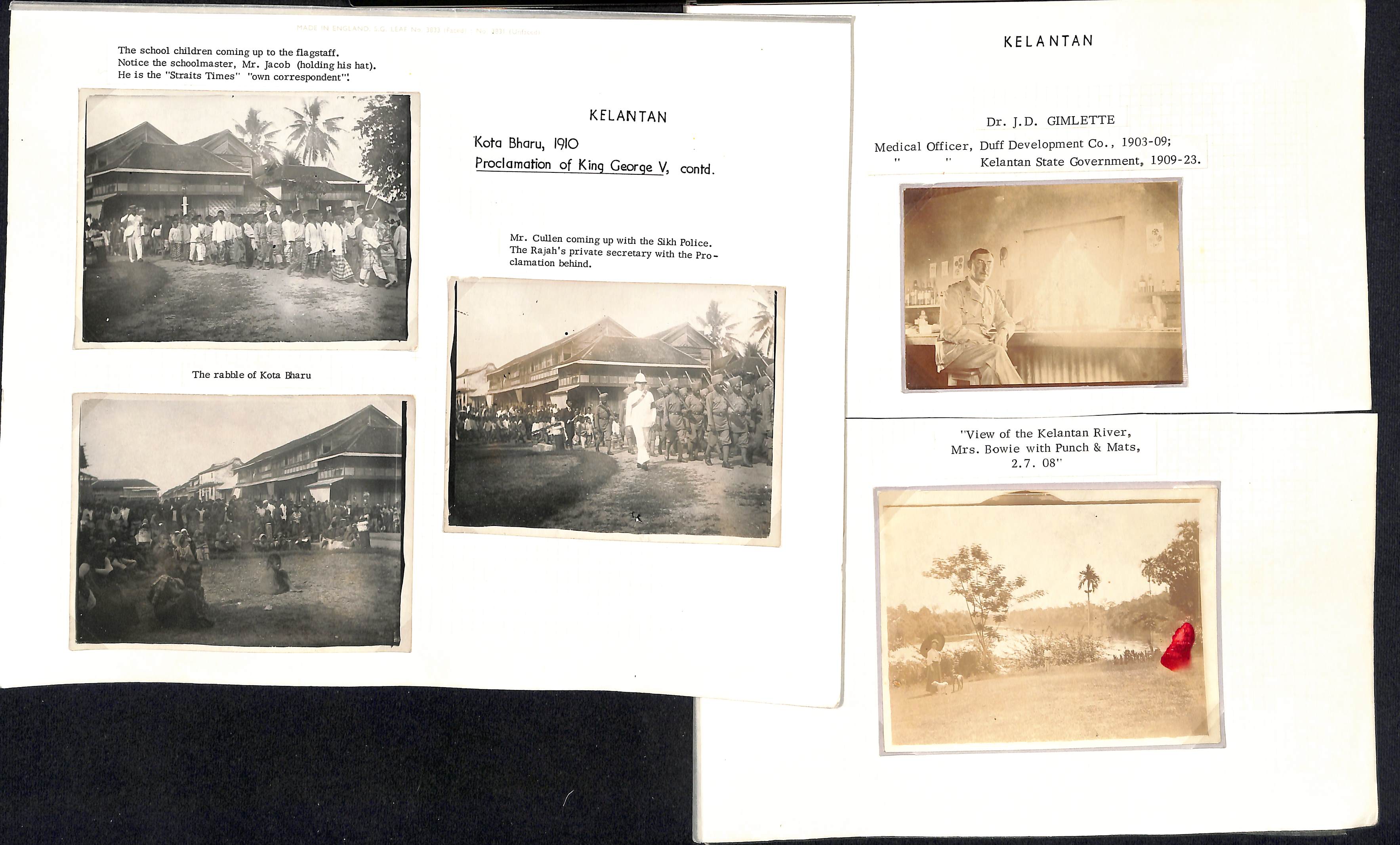 c.1905-49 Photos, Sultans letter, etc., including 1914 signed letter on crested notepaper from - Image 2 of 6