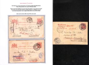 P.O.W Mail - Bermuda. 1902 Dutch 5c postcards (2) and a German 10pf postcard all to J.M.J Muller