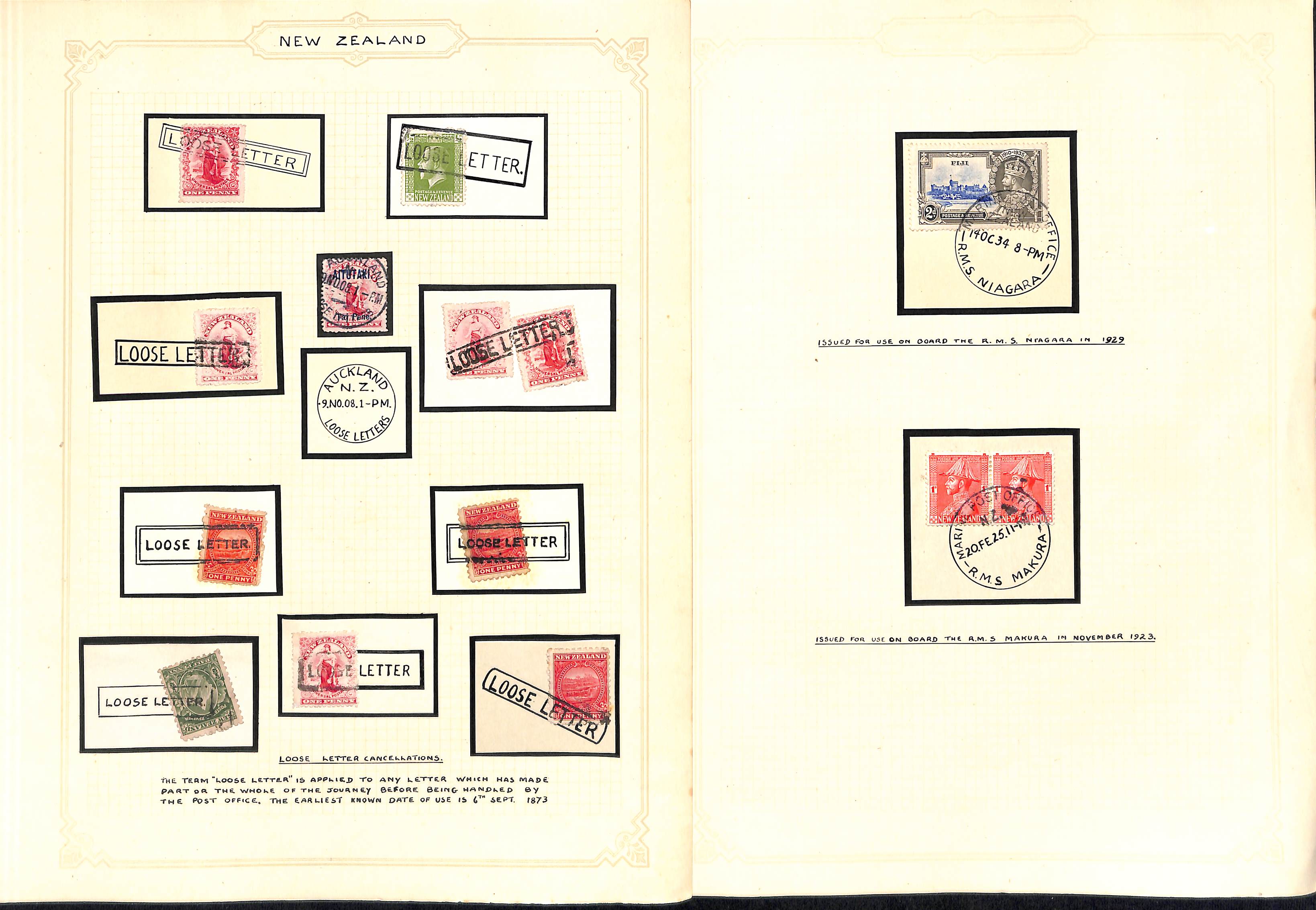 Cancellations. QV-QEII Covers and cards (87), stamps and pieces (c.120) including 1867 cover from - Image 10 of 39