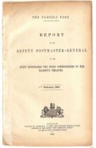 1883 Parcels Post official publications, "Rules for Head Postmasters", "Rules for Sub-