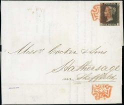 1840 (Dec. 31) Printed entire letter announcing the liquidation of a business partnership, and the