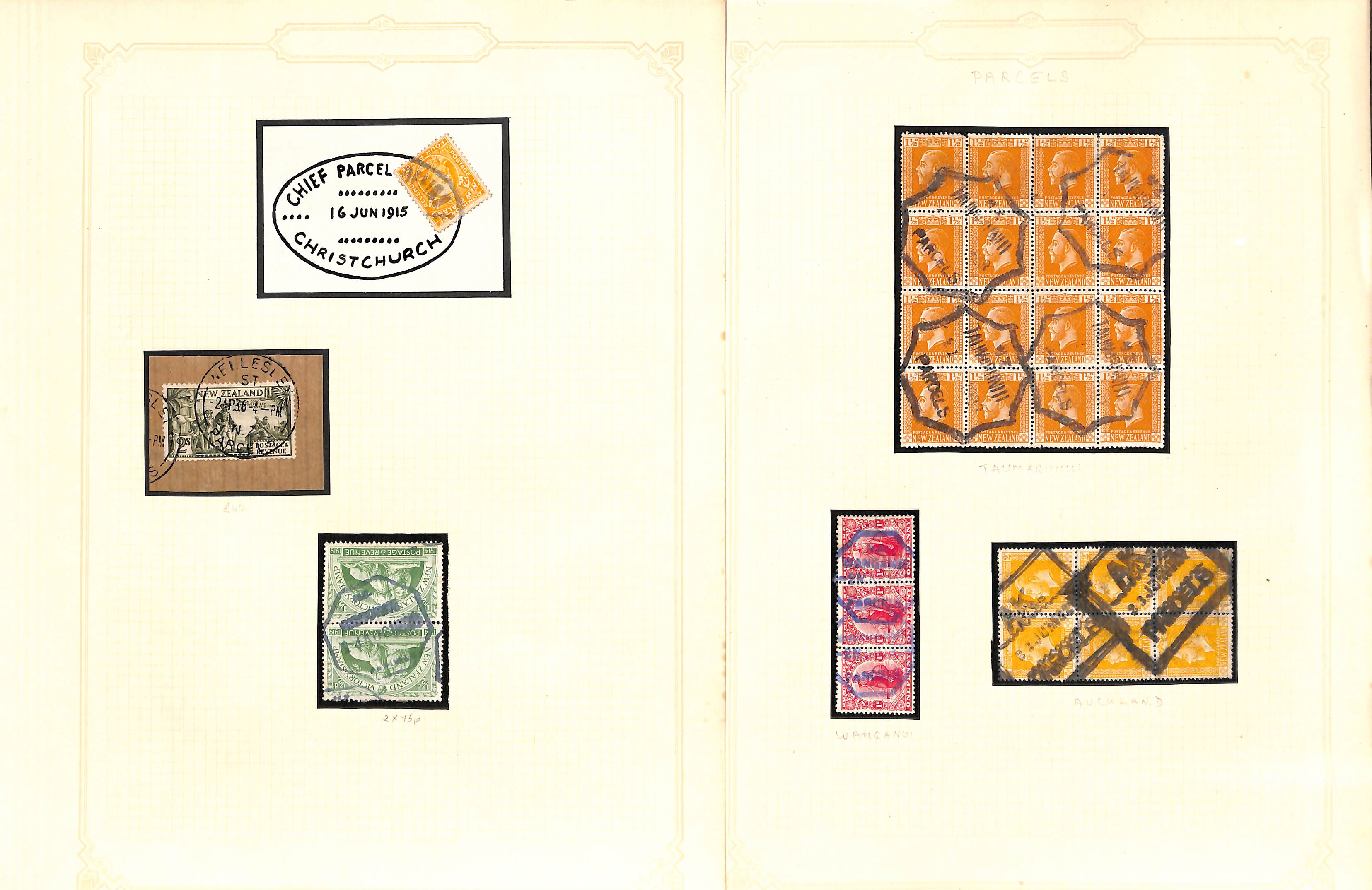 Cancellations. QV-QEII Covers and cards (87), stamps and pieces (c.120) including 1867 cover from - Image 25 of 39