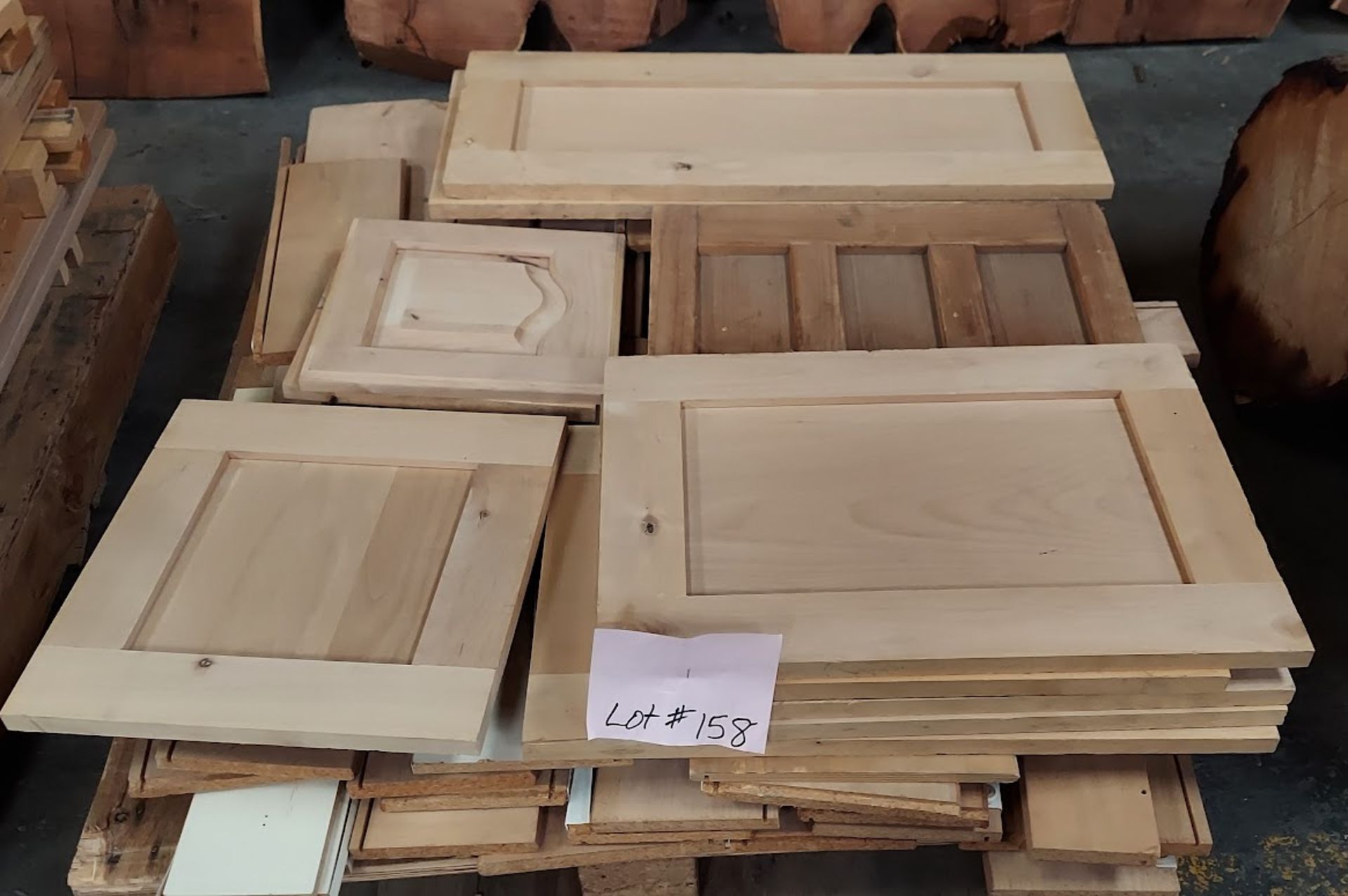 1 Lot of Misc Cabinet Door & Drawer Sides