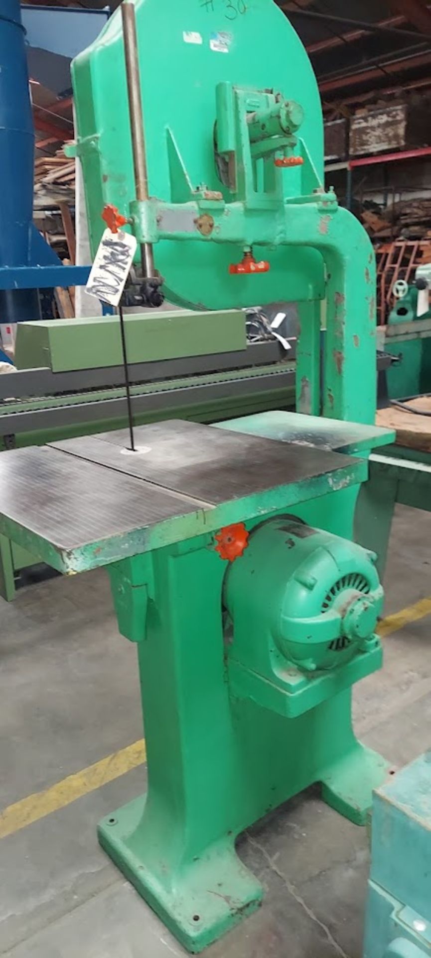 Crescent 20" Bandsaw w/11.5" Vertical Resaw Capacity, 1hp 220V 3ph - Image 2 of 6