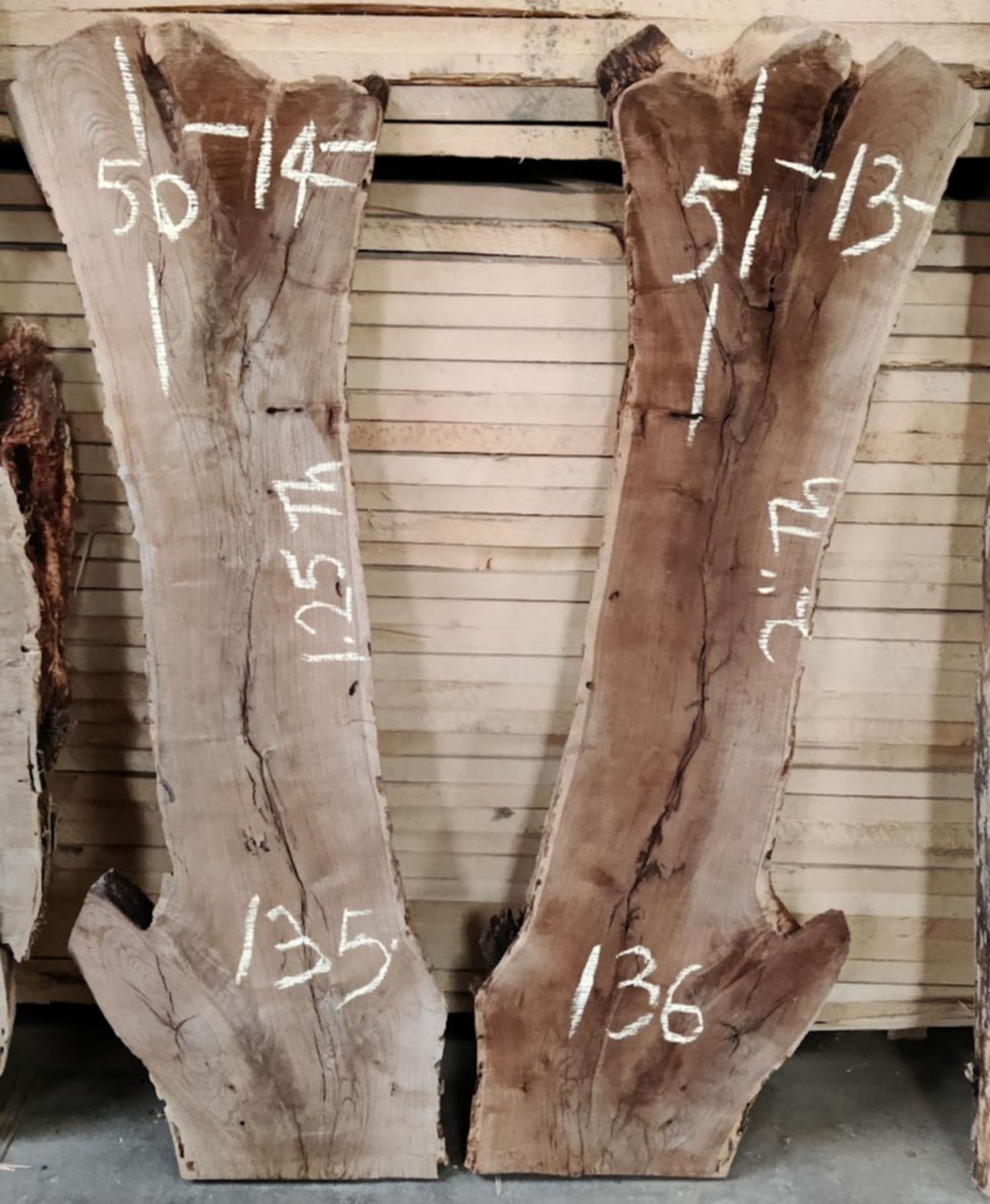 1 - Mesquite Slab, Bookmatch w/Lot 136 - Image 2 of 2