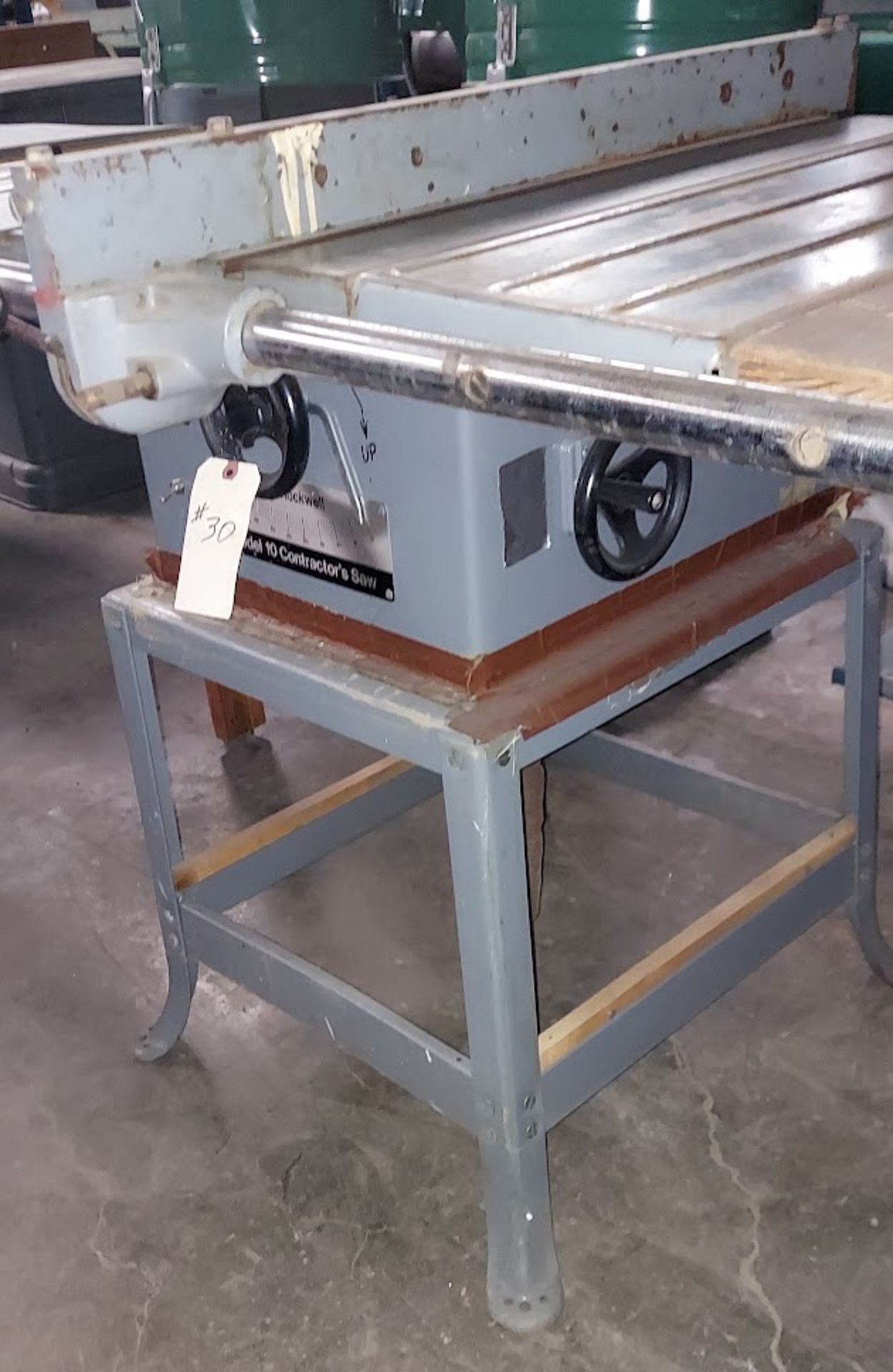 Delta 10" Contractors Saw, Model 10, 1.5hp 115/230V 1ph - Image 2 of 7