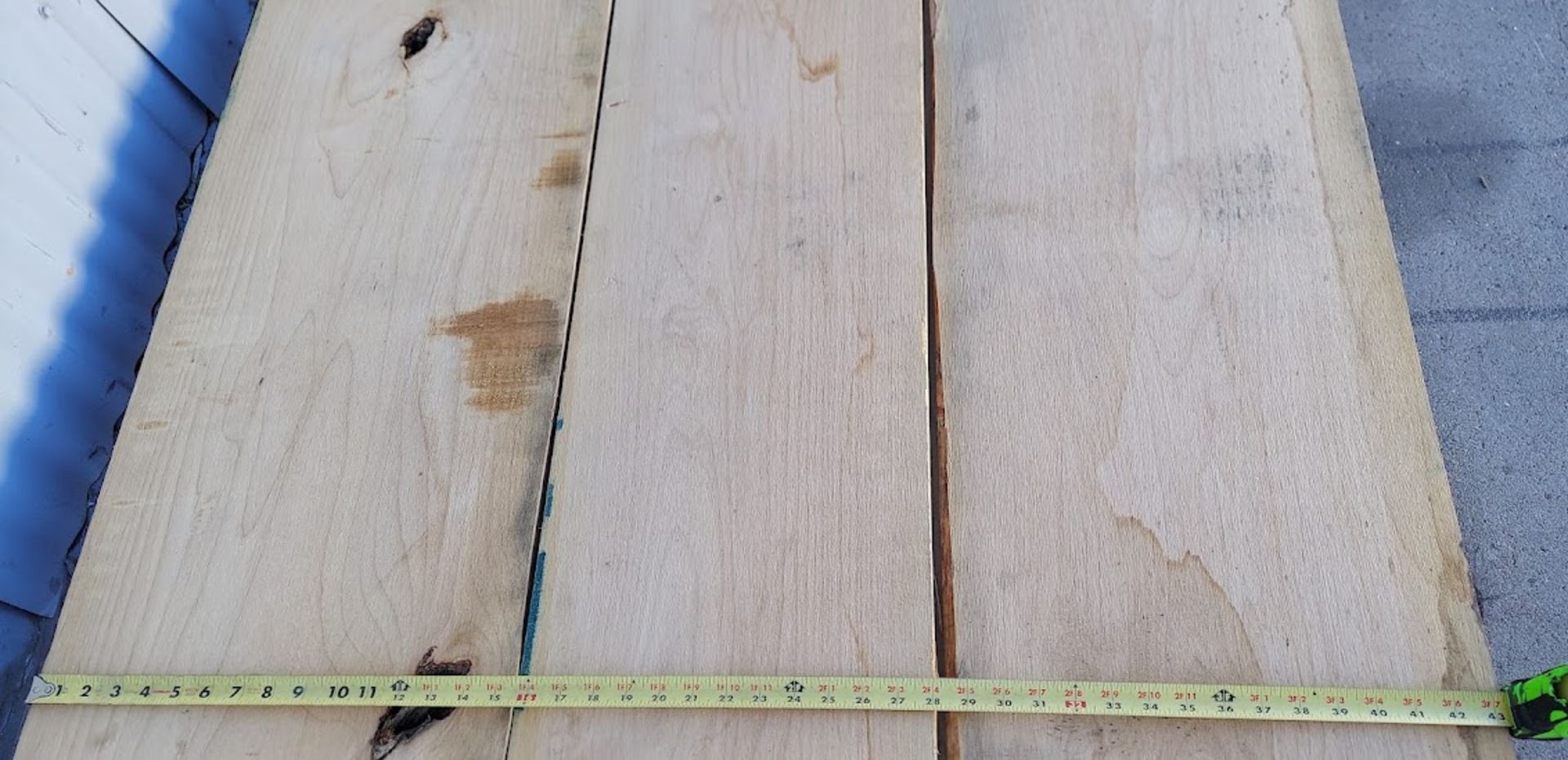 106 BOARD FEET - 15/16" Alder 10' Long - Image 3 of 5