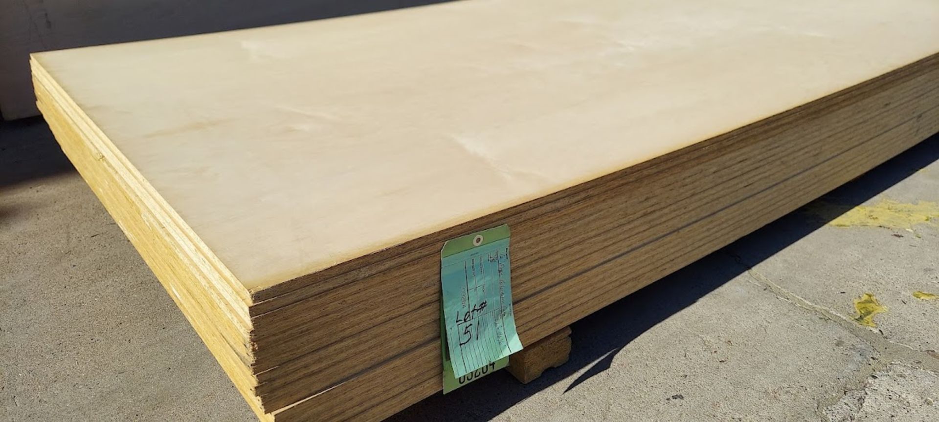 18 sheets - 1/2" Maple B-2 Performance Core Plywood, 48-1/2" x 96-1/2" Sheets - Image 4 of 6