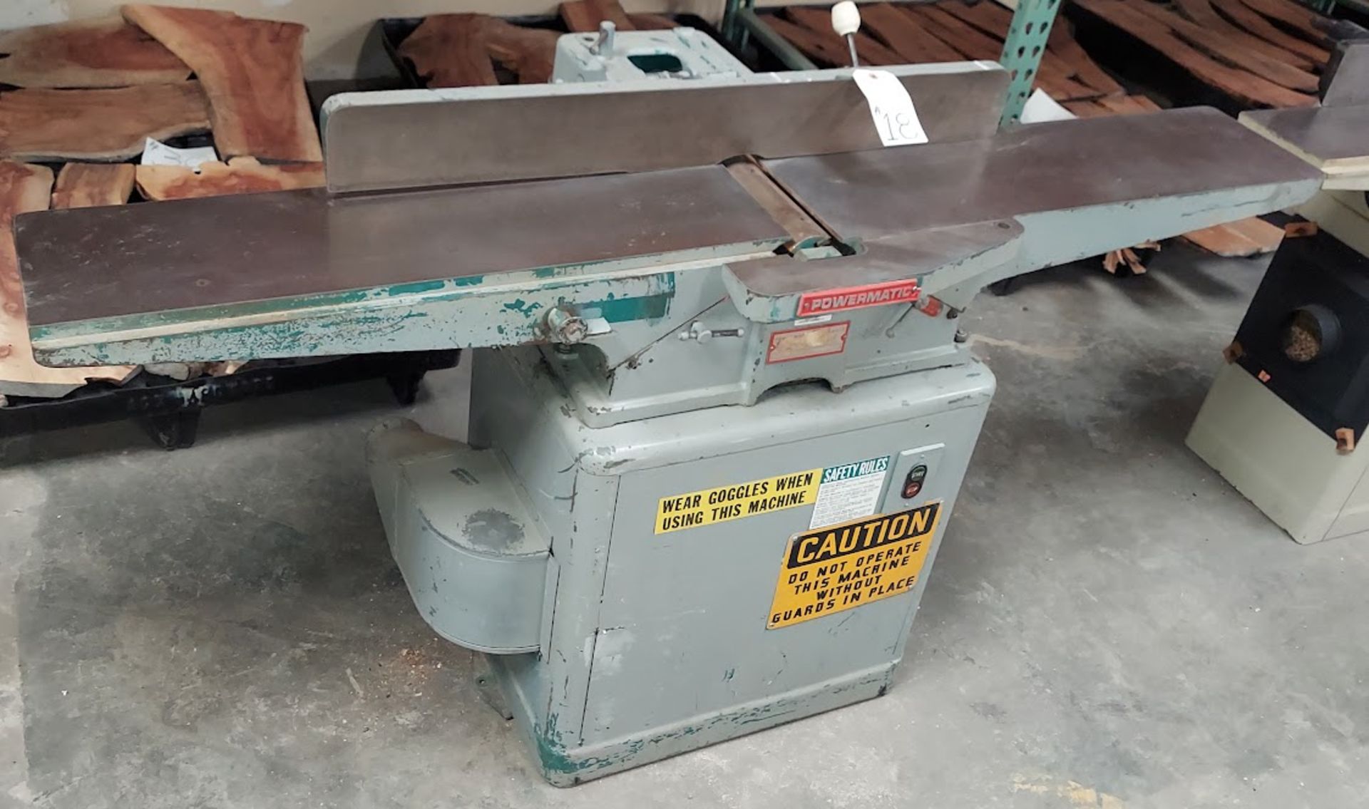 Powermatic 8" Jointer, Model # 60, 1.5 Hp 230/460 volt 3ph Motor