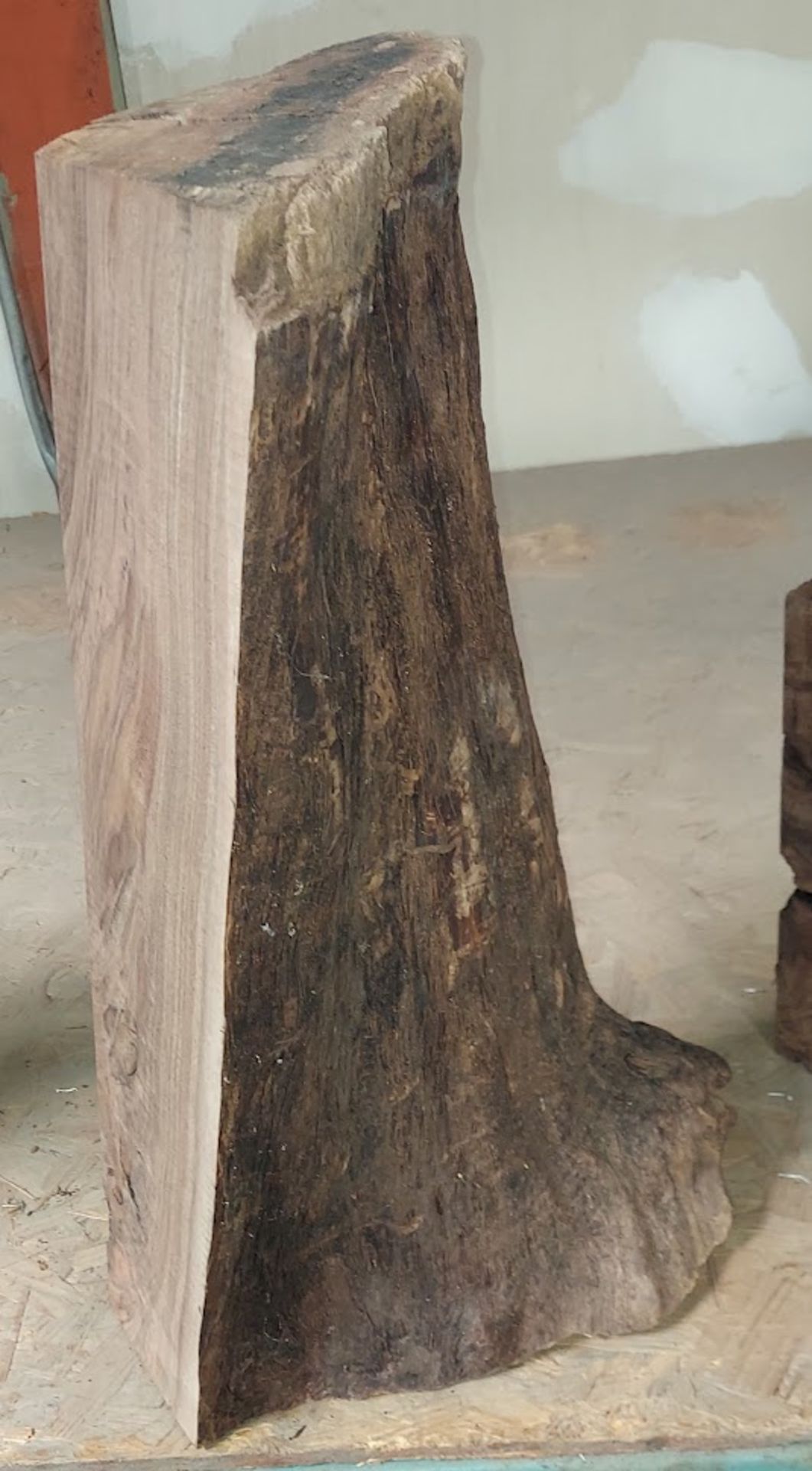 Black Walnut, Size is 22" x 6"-11 x 2"-4" - Image 2 of 2