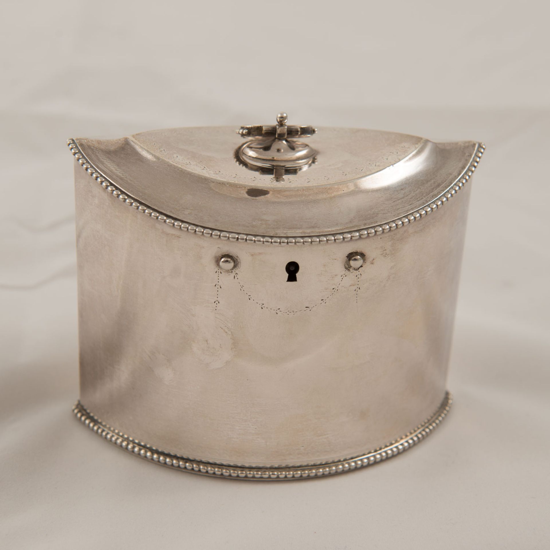 Silver Tea Box