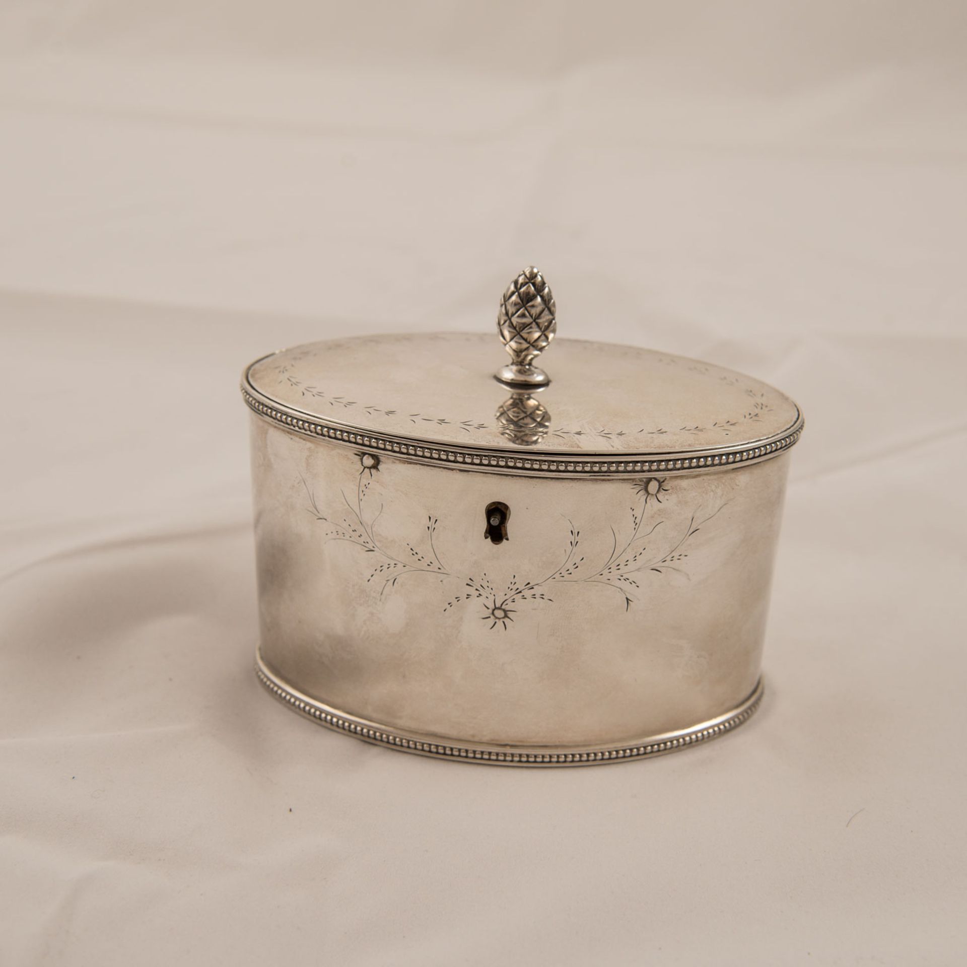 Silver Tea Box