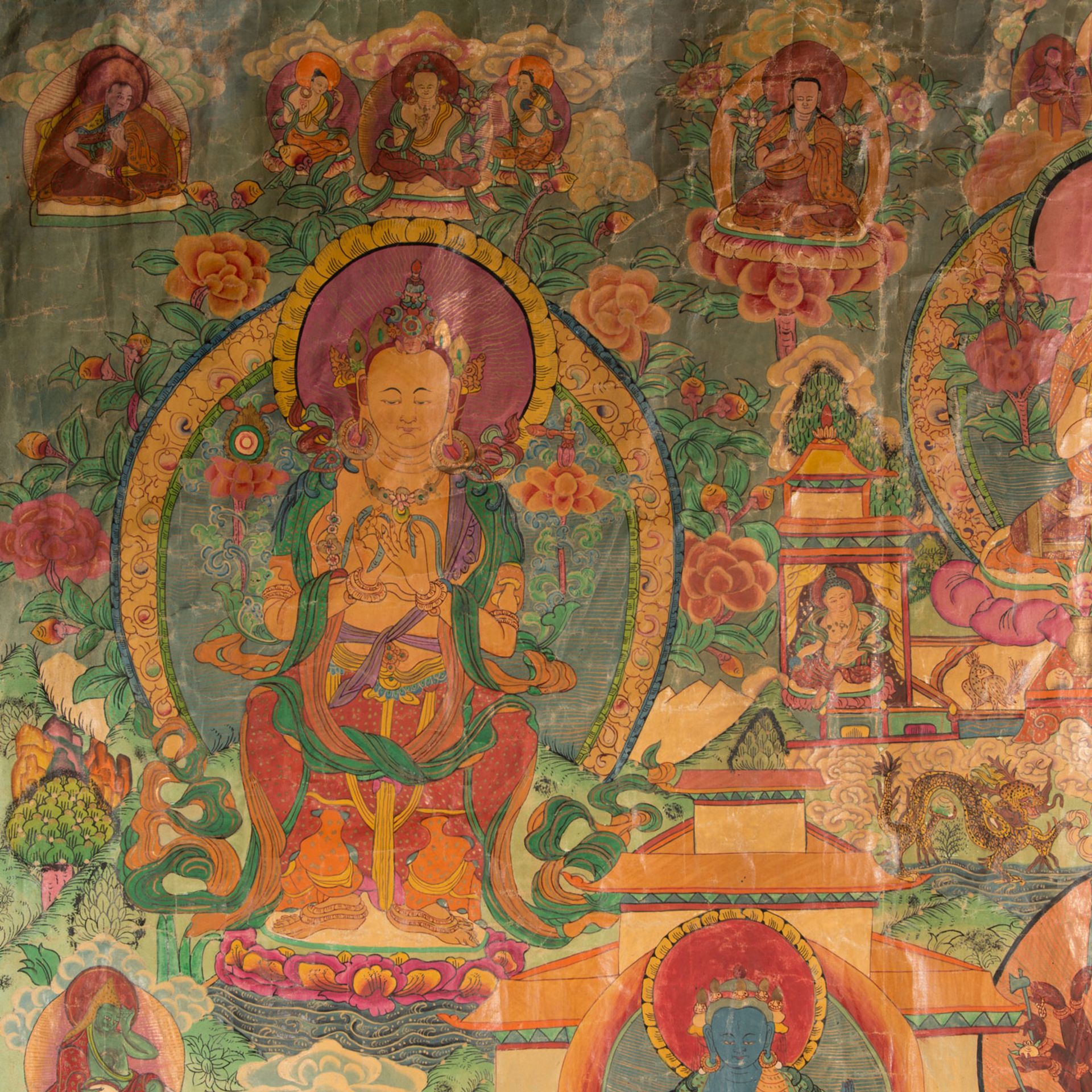 Tibet Thangka - Image 3 of 3