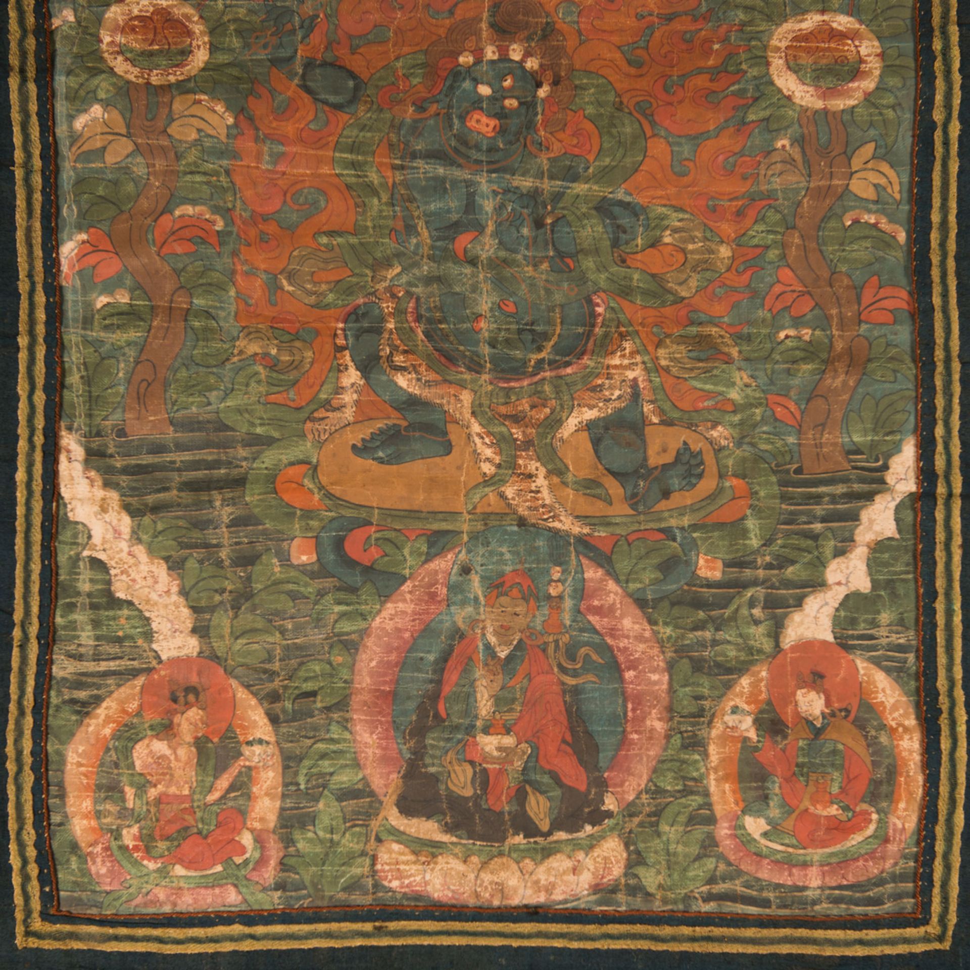 Tibet Thangka - Bild 2 aus 3
