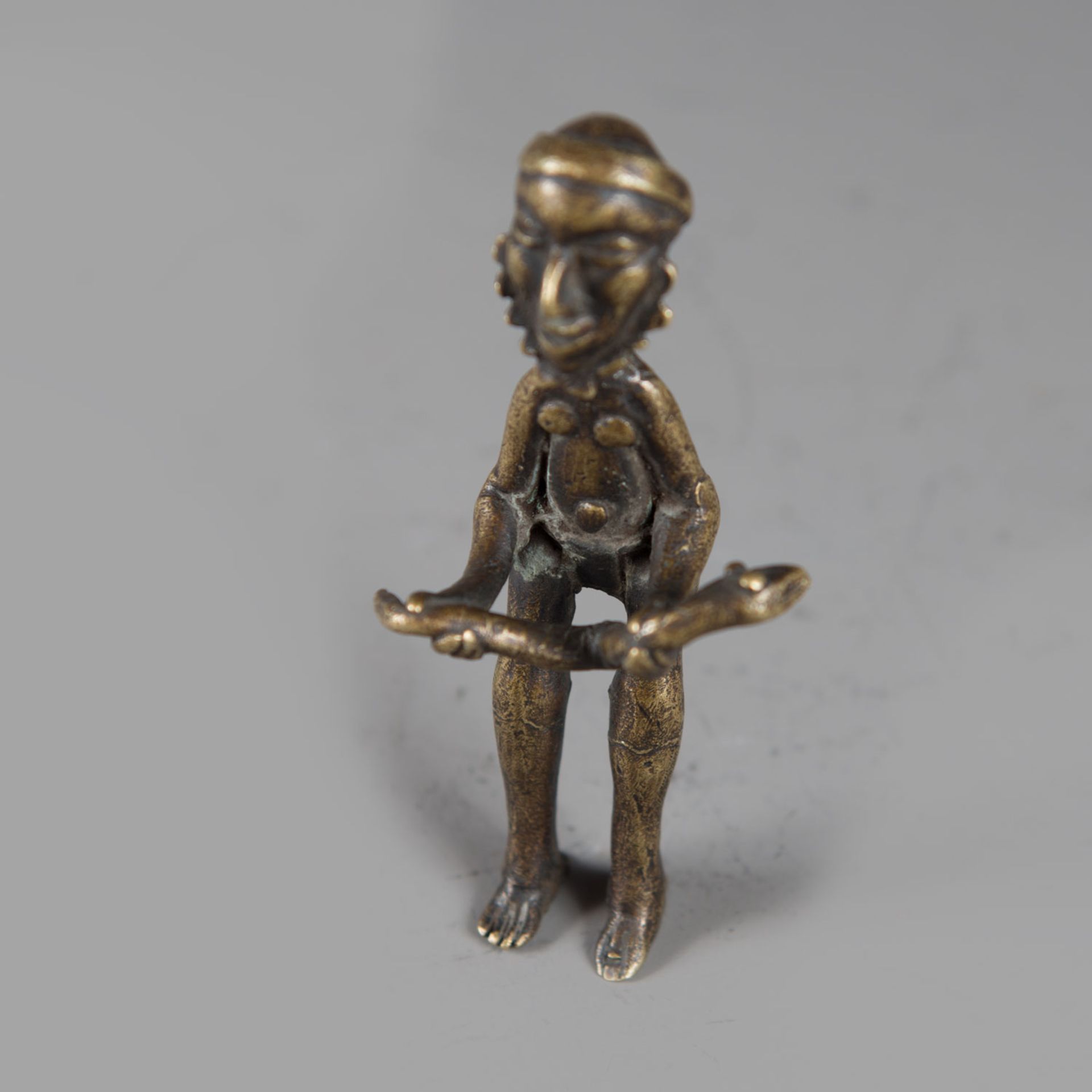 Mail Bronze Figure - Image 3 of 3