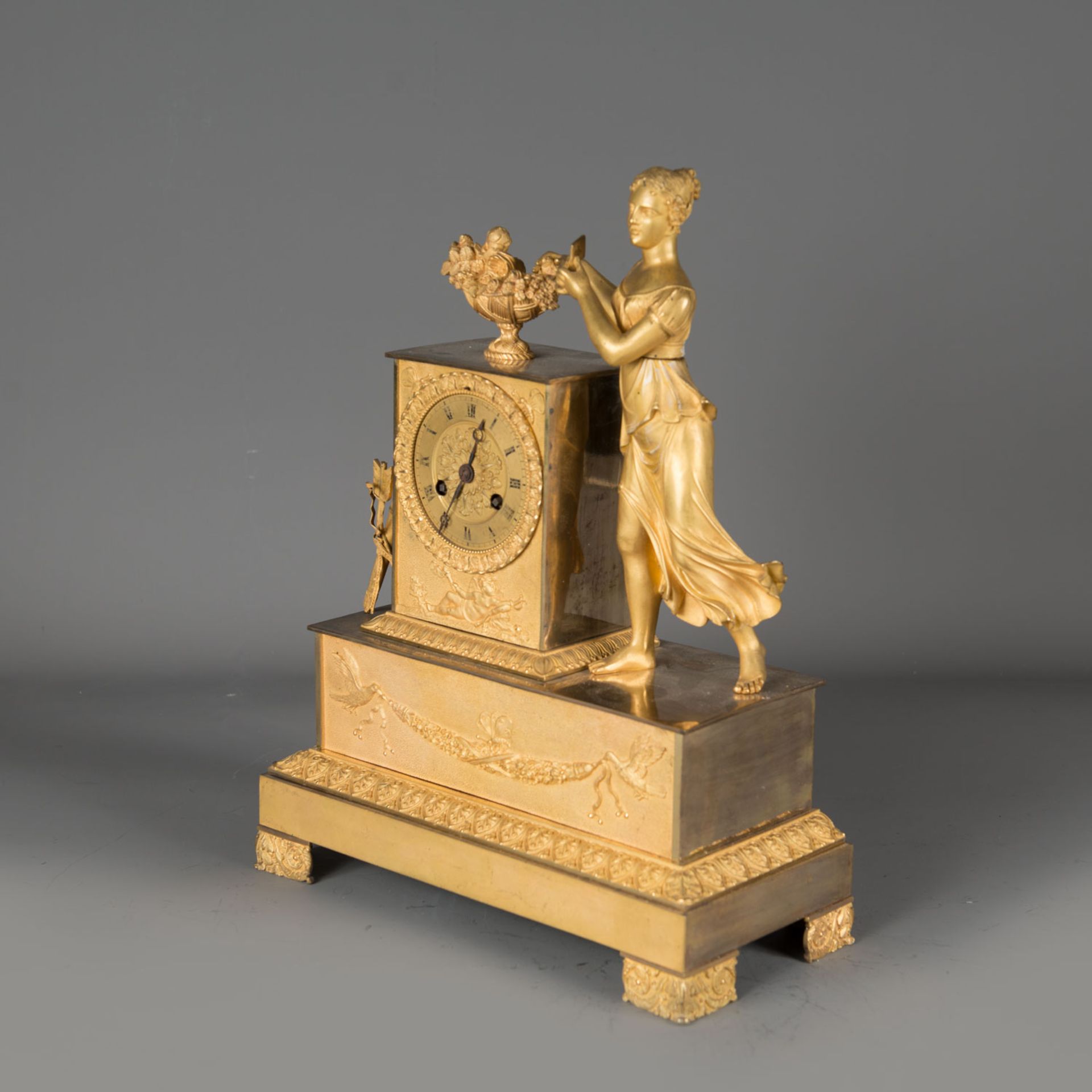 French Empire Clock - Image 2 of 3
