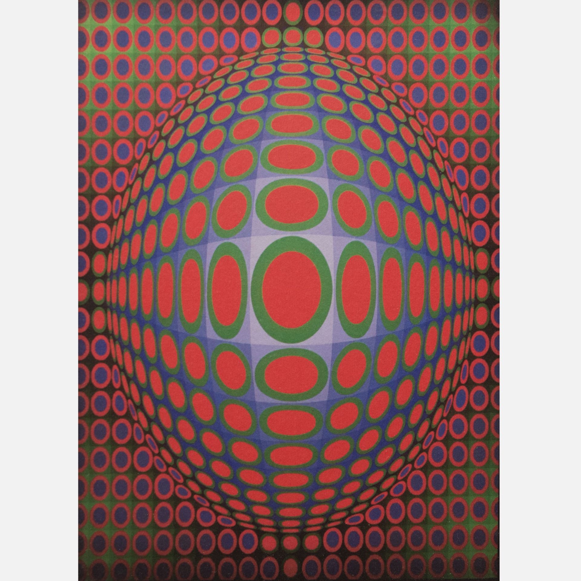 Victor Vasarely (1906-1997)-graphic - Image 2 of 3