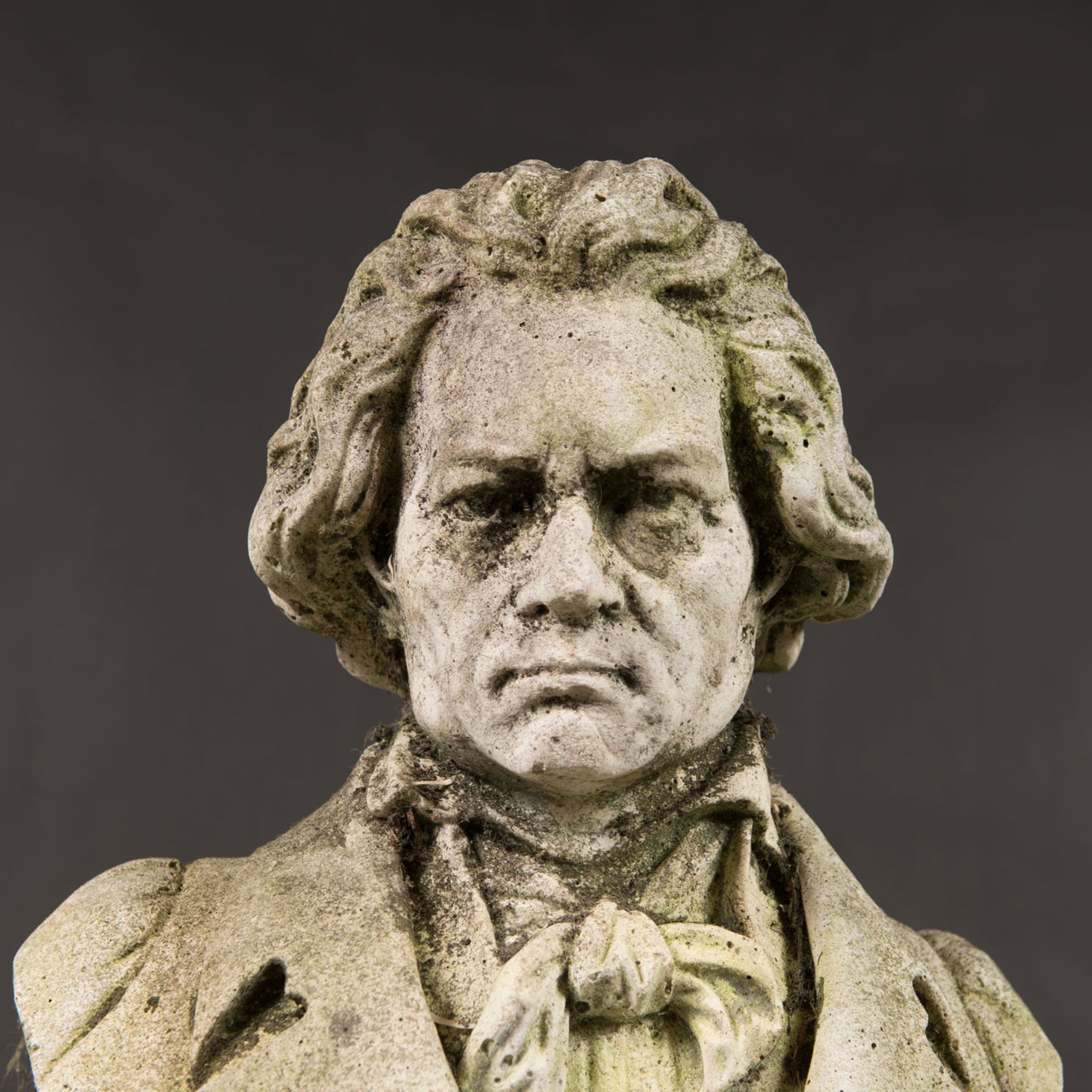 Ludwig van Beethoven (1770-1827)-bust - Image 2 of 3