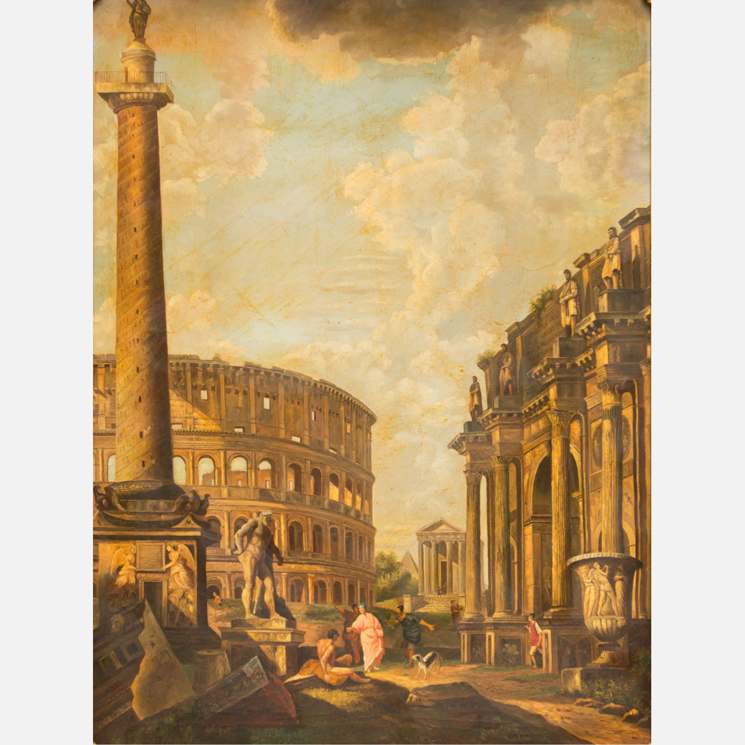 Giovanni Paolo Pannini (1691-1765) – follower - Image 3 of 3