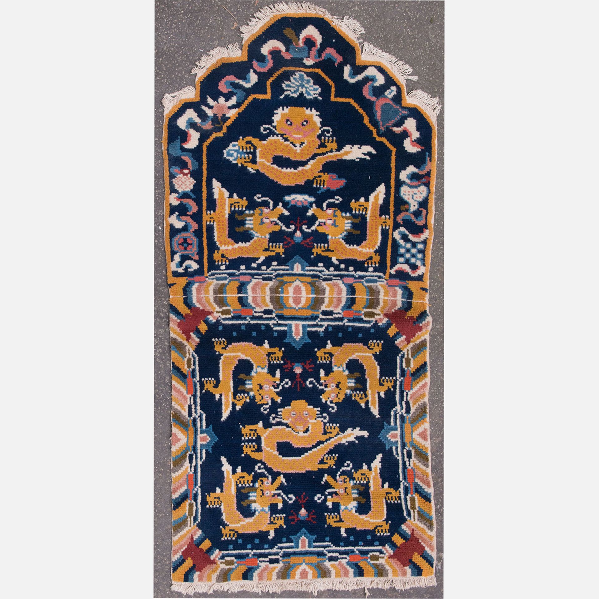 Two Chinese Court Carpets - Image 2 of 3