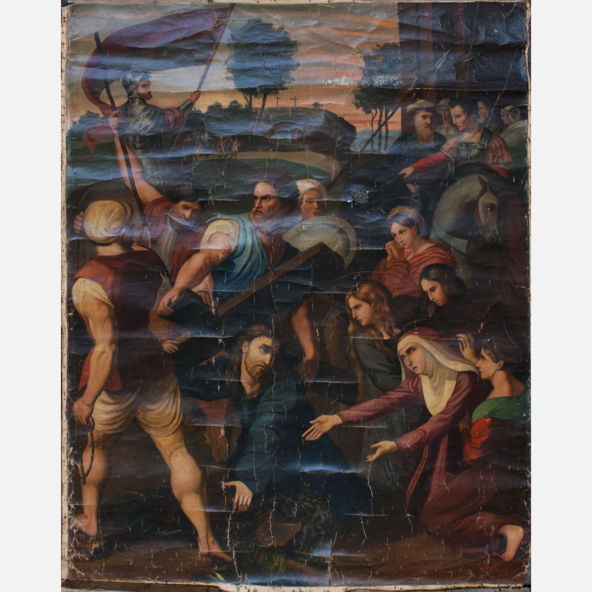 Raffaello Sanzio (1483-1520)-follower, - Image 3 of 3