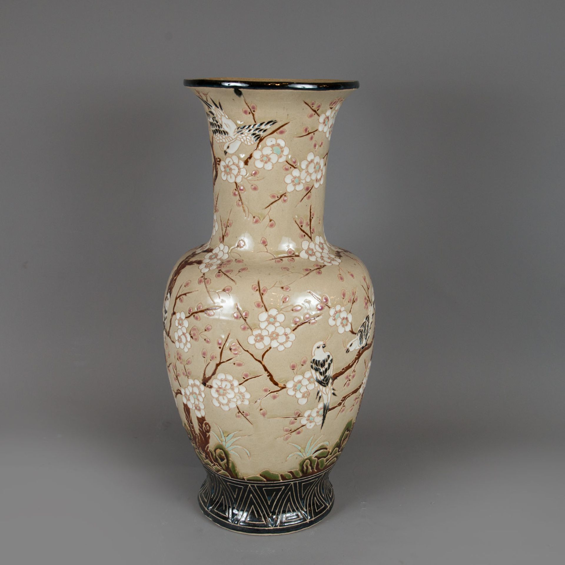 Large chinese ceramic vase - Bild 2 aus 3