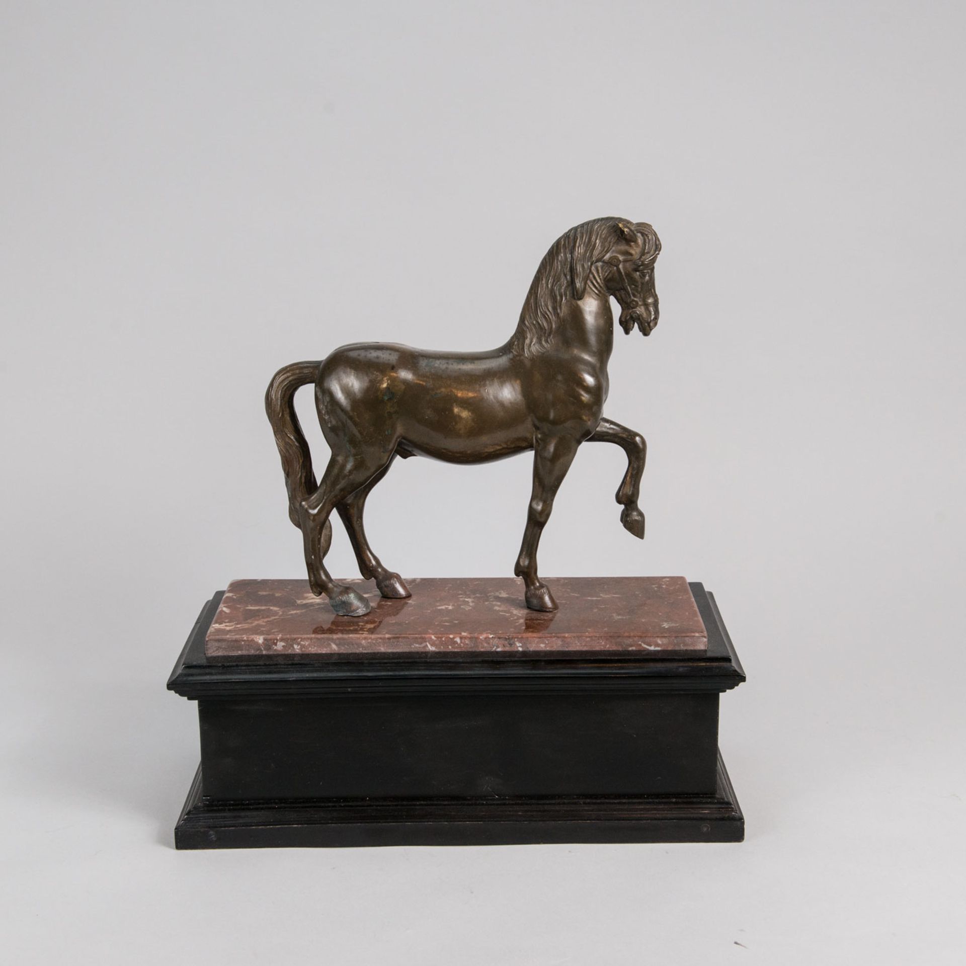 Bronze statue of horse