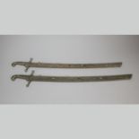 Pair of swords in oriental style