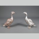 Pair of Silver ducks