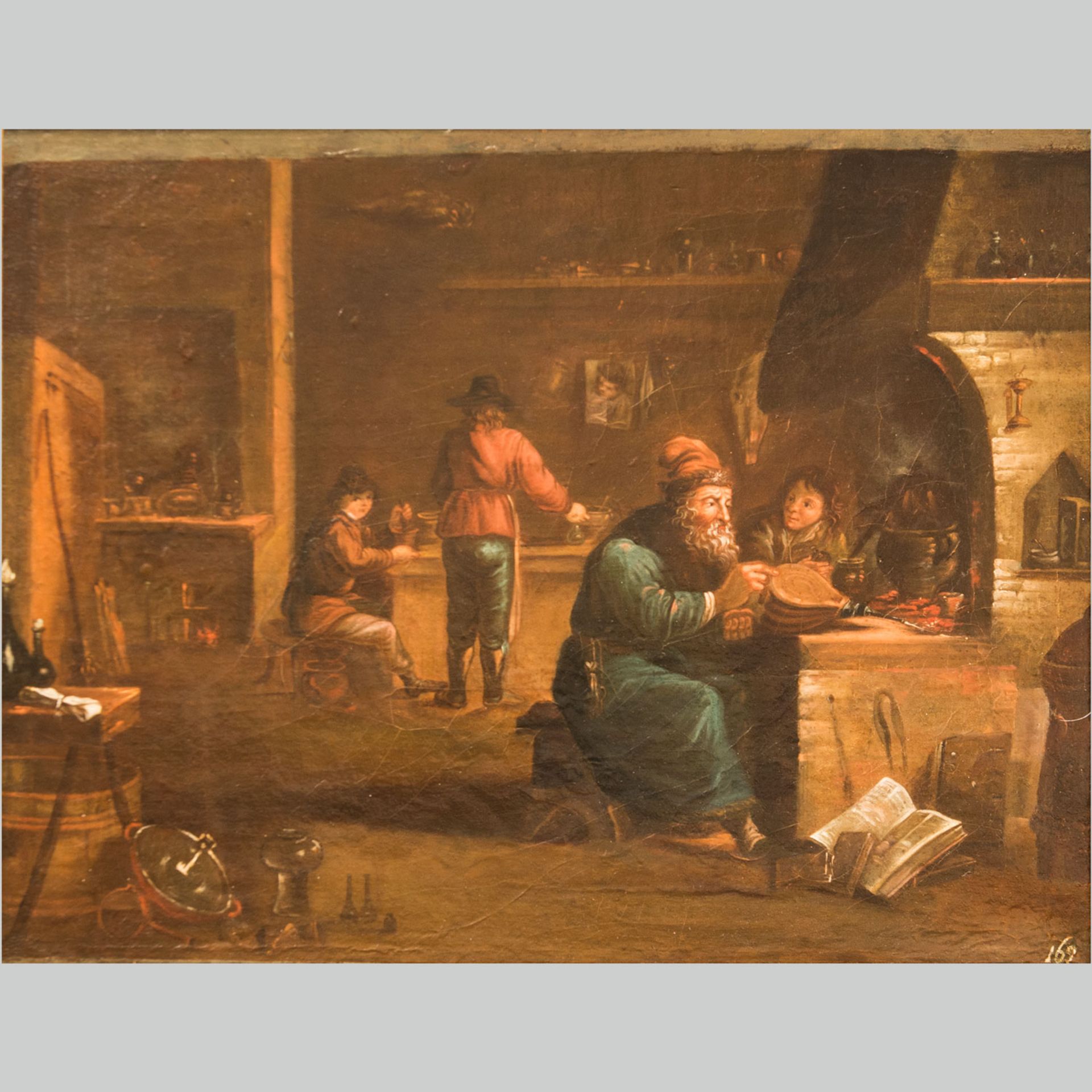 David Teniers the younger ( 1610-1690)-attributed - Image 2 of 3