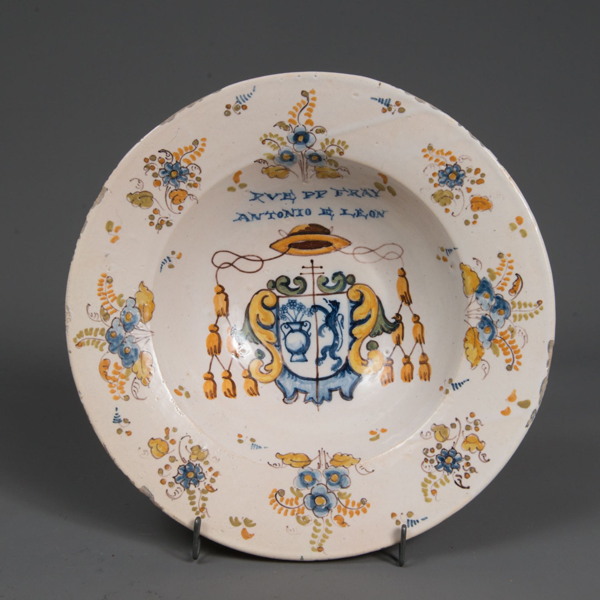 Spanish ceramic dish