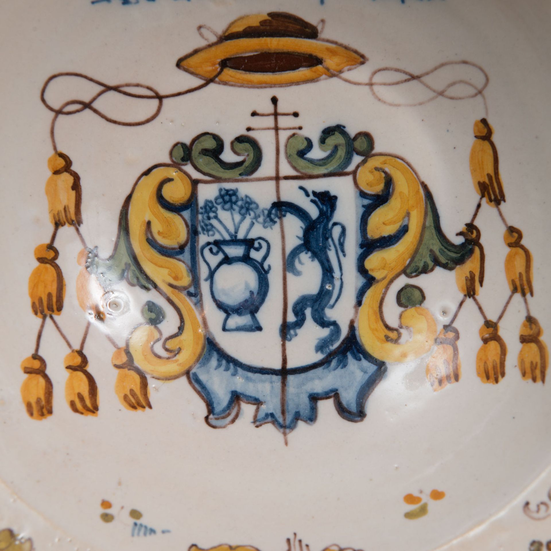 Spanish ceramic dish - Image 2 of 3
