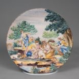 Castelli ceramic dish