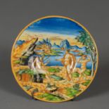 Urbino ceramic dish