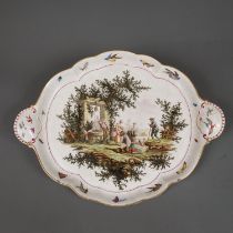 German Porcelain Salver