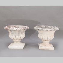 Pair of classical garden bowls