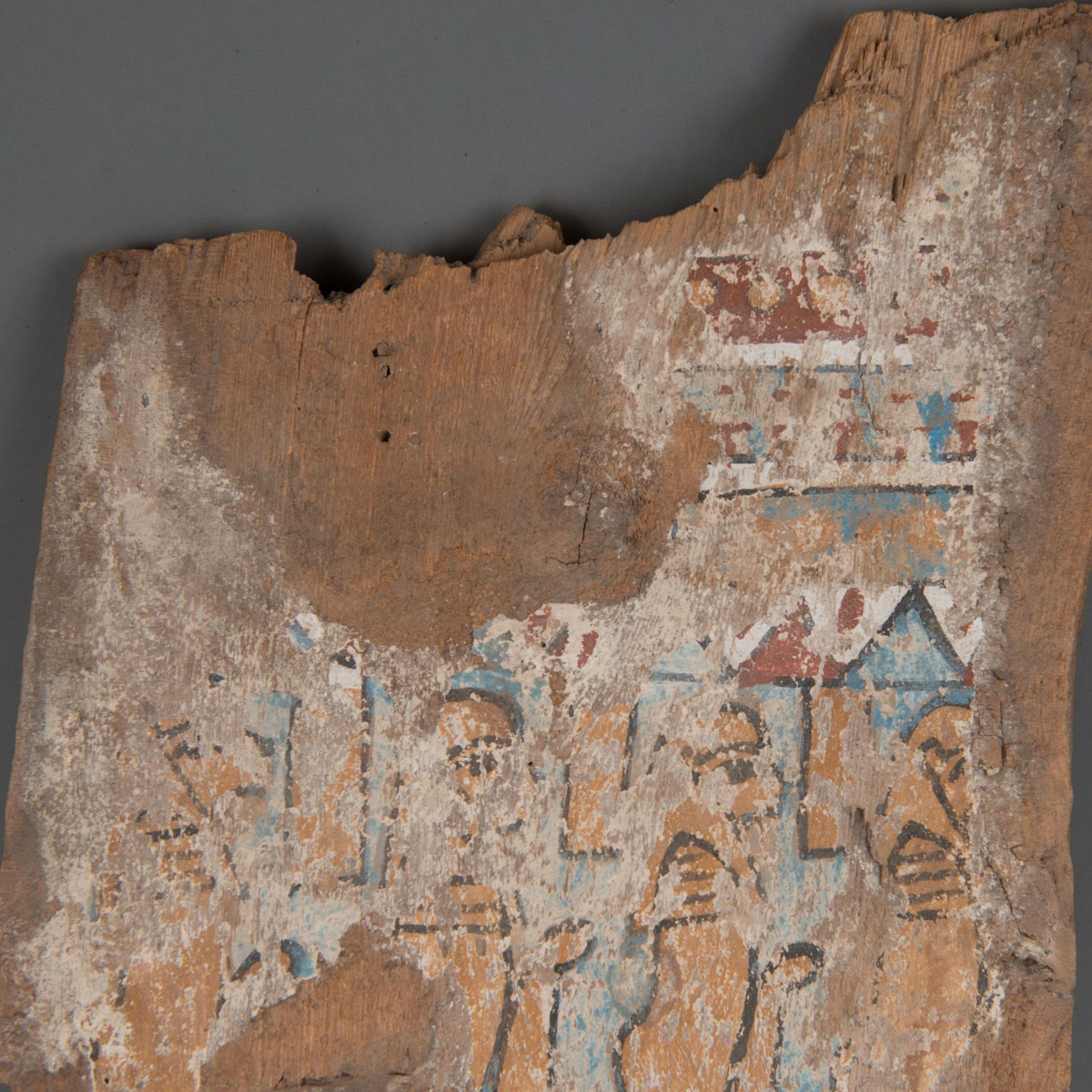 Egyptian panel late Dynasty - Image 2 of 3