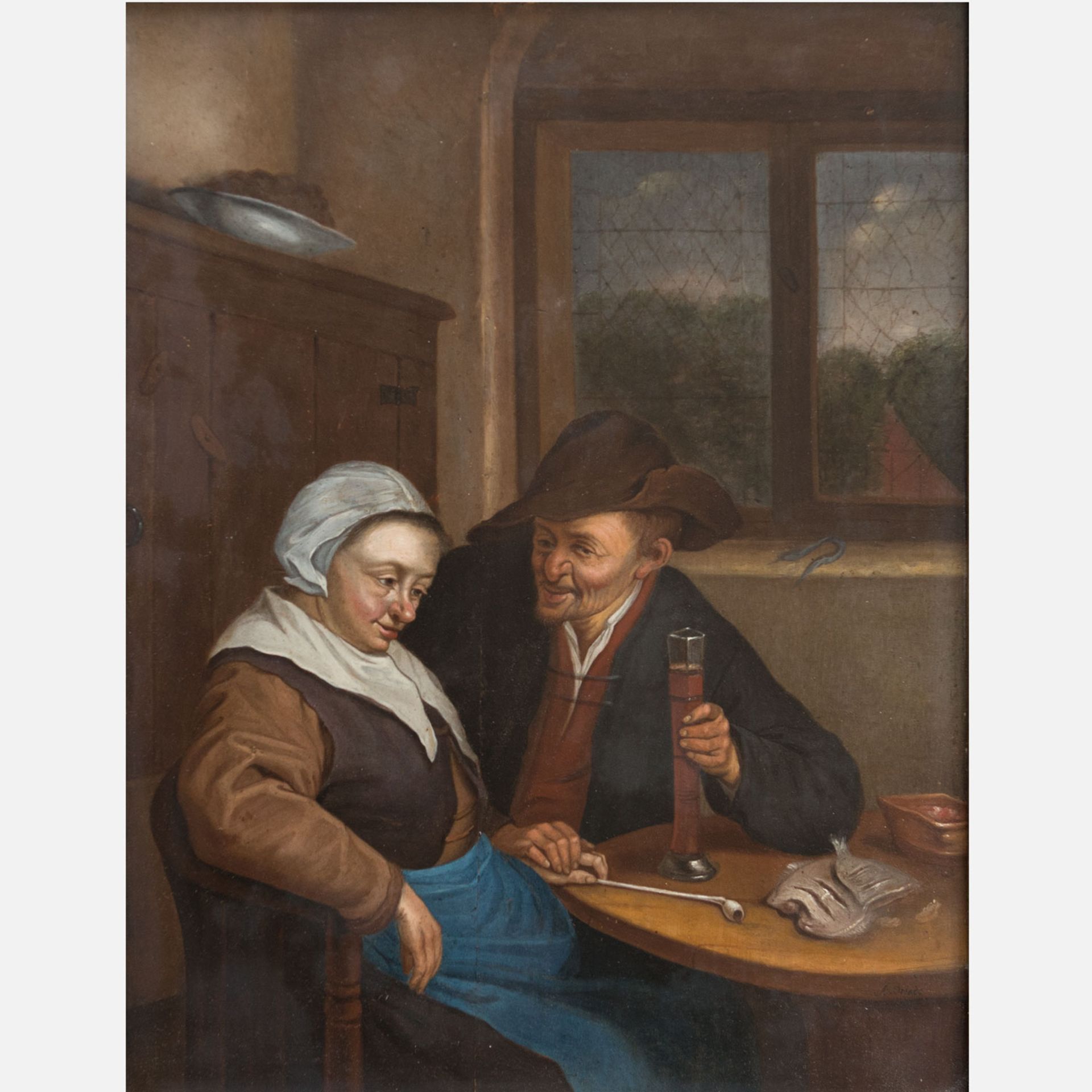 Adriaen Van Ostade (1610-1685)-follower - Image 2 of 3
