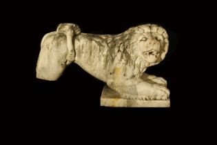 Roman Marble Lion