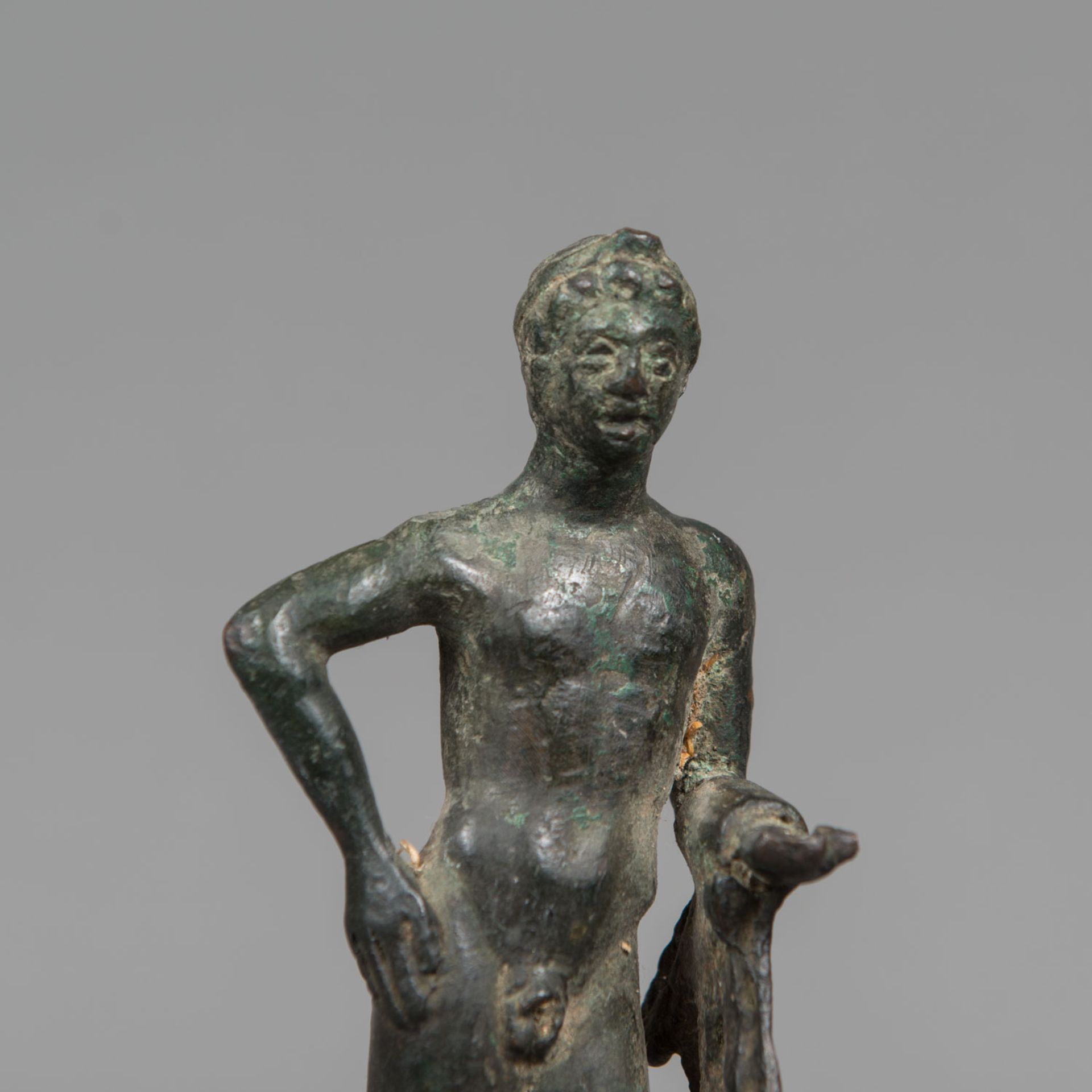 Roman Bronze Sculpture - Image 2 of 3