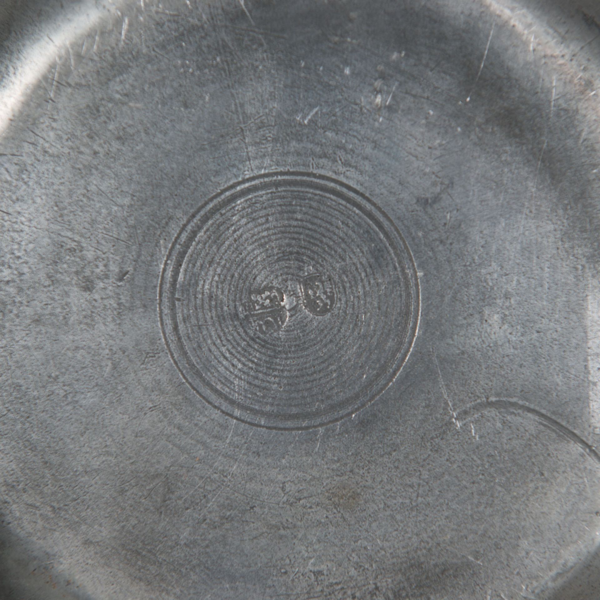 Renaissance Pewter Plate - Image 3 of 3