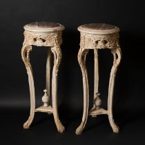 Pair of Belle Epoque High Tables