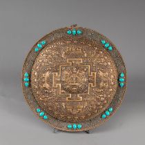 Tibet Mandala Plate