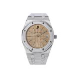 AUDEMARS PIGUET ROYAL OAK 'JUBILÉE' ACIER 'SALMON DIAL' REF. 14802ST UN SEUL PROPRIÉTAIRE, Vers