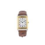 JAEGER-LECOULTRE REVERSO, RÉF. 250.5.86, EN OR ET ACIER, VERS 1994